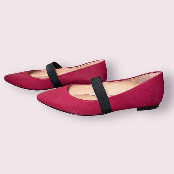 Gianni Bini Lawver Ballet Burgundy Flats Size Women’s US 7.5 - Picture 4 of 9